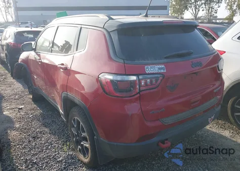 2020 Jeep Compass Trailhawk 4X4 from USA, damaged, VIN 3C4NJDDB8LT232665